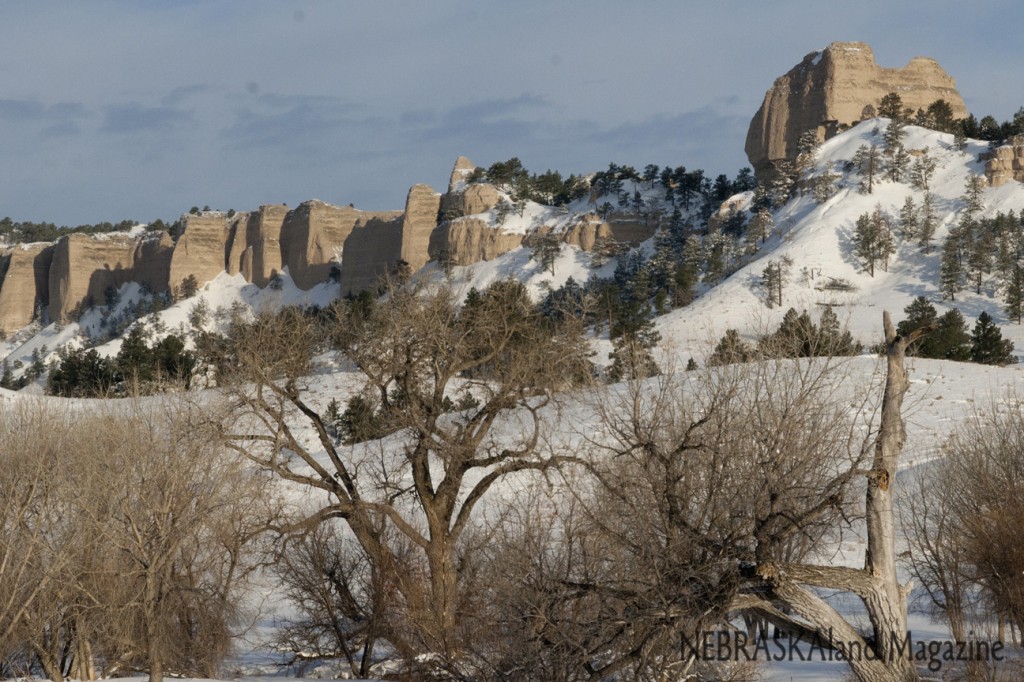 Buttes at Fort Robinson.