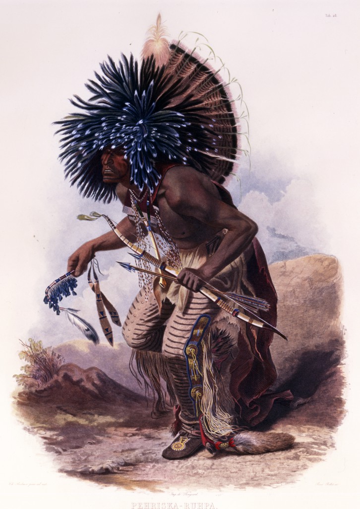 Illustrations by Karl Bodmer will be on display at the Great Plains Art Museum now through February 23rd.