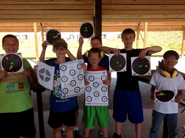 Youth shooting program at Platte River State Park