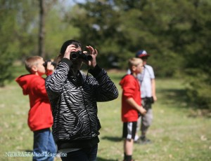 2014 Kearney Outdoor Expo; Fort Kearny; OPD; school events; birdwatching