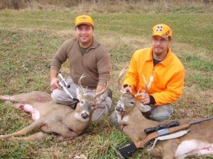 A successful hunt a few years ago with brother-in-law Dave Flanagan.   