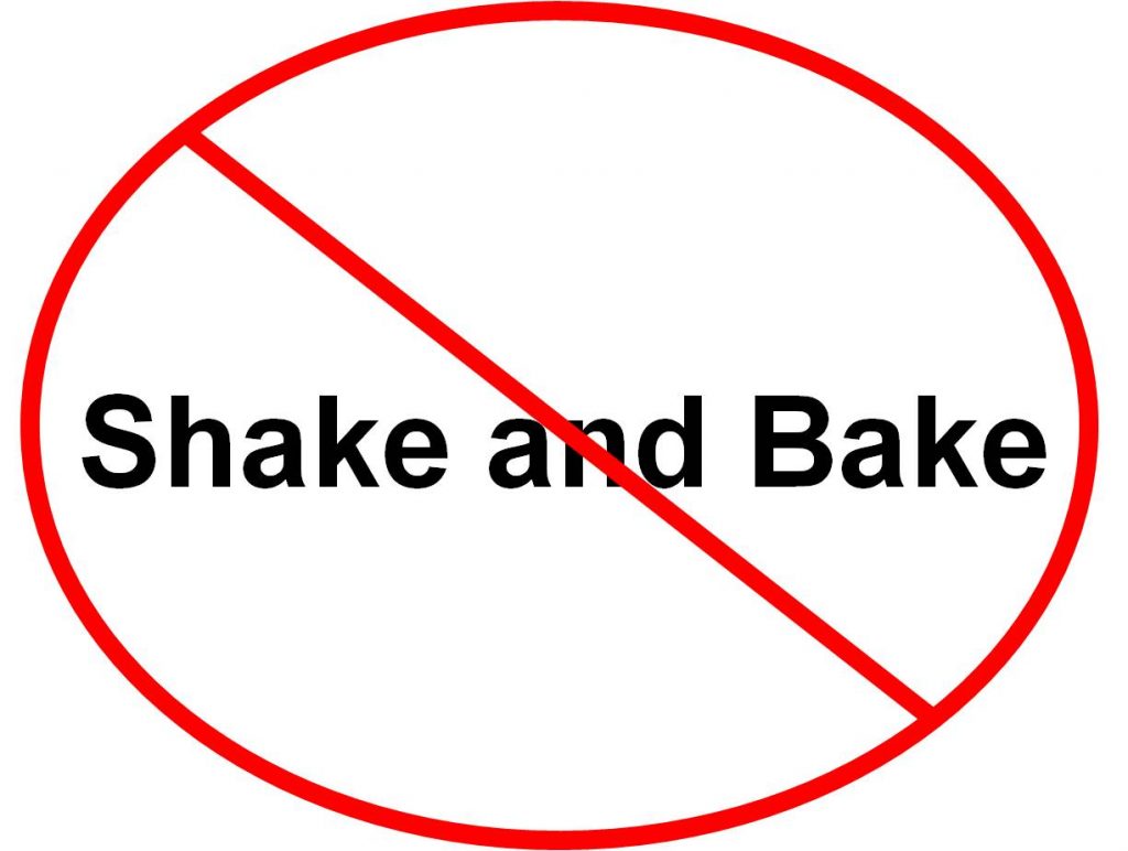 NoShake&;Bake