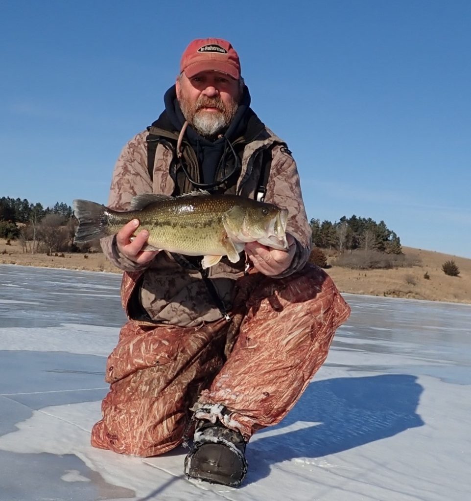 Largemouth Bass on Ice •Nebraskaland Magazine