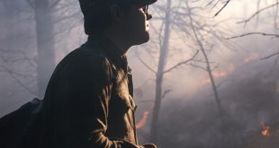 Young Lon Lemmon at prescribed fire