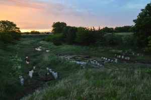 Timelapse images of Dakota Springs, a major saline spring source that feeds Little Salt Creek. This spring source produces powerful groundwater flows that maintain open water even in the depths of winter.