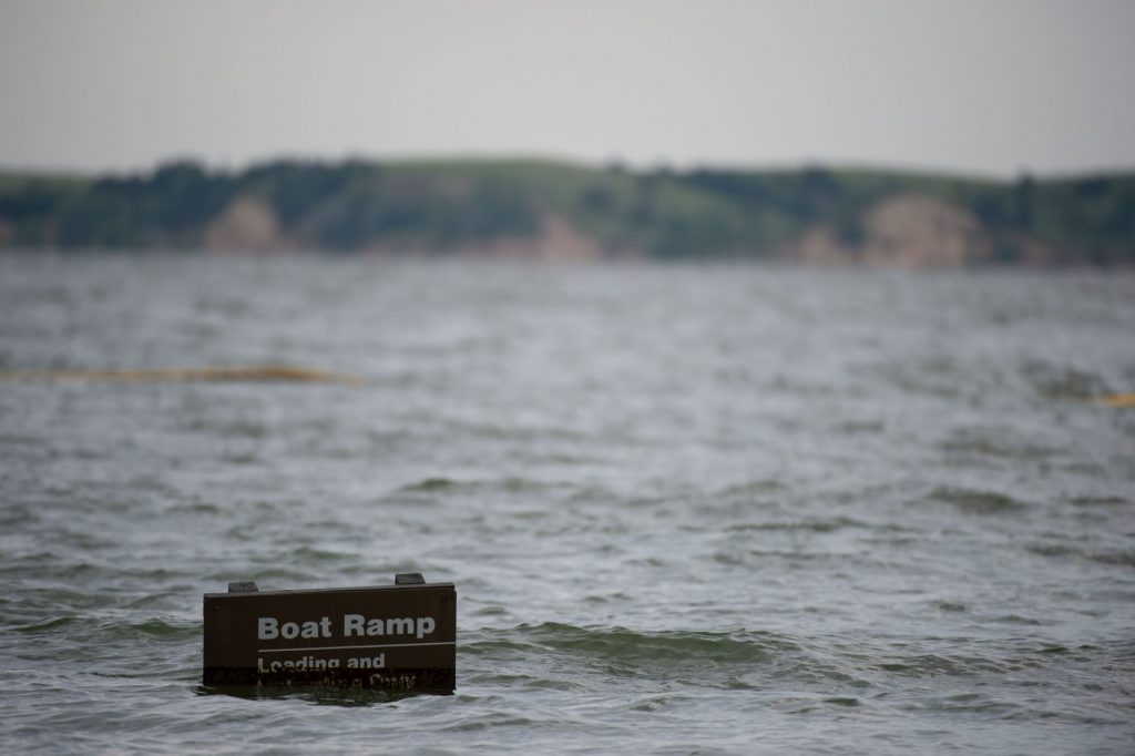 Harlan boat ramp