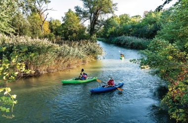 kayaking Kearney Water Trail