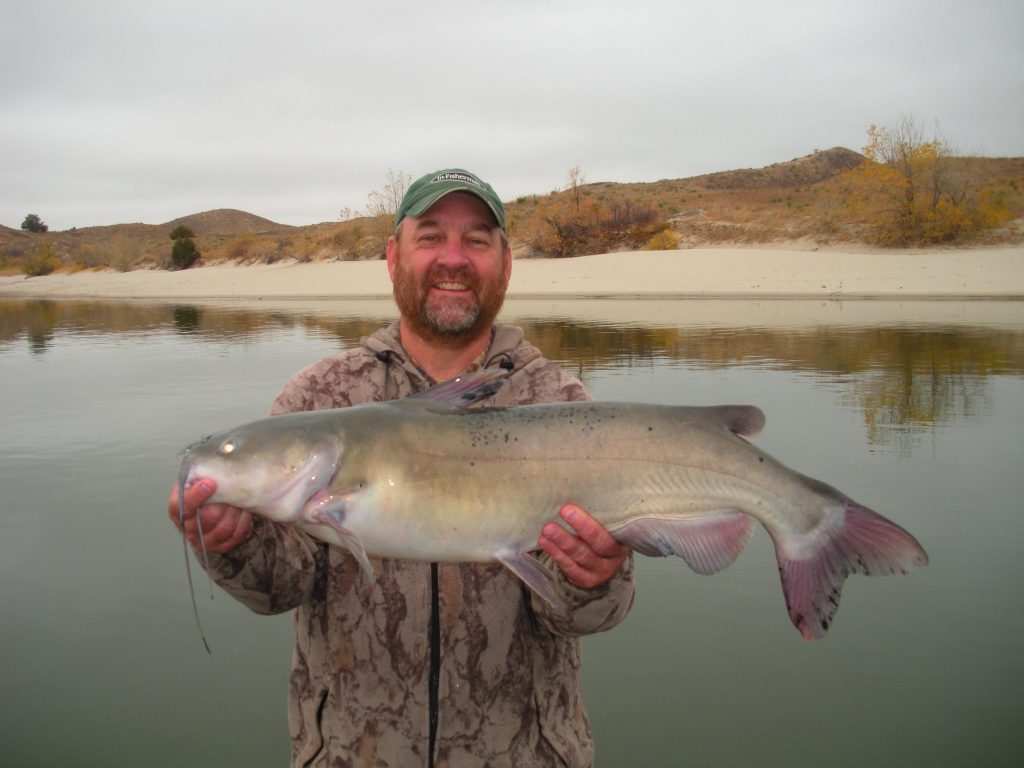 Daryl Bauer big catfish