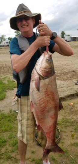 2023 state record silver carp.