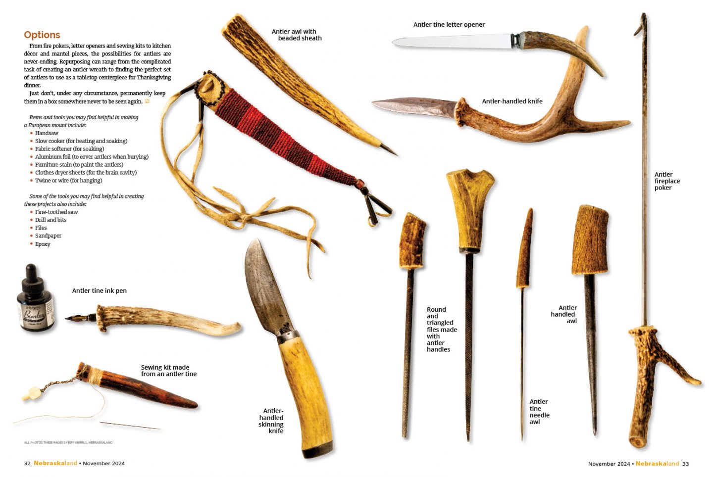 deer antler crafts