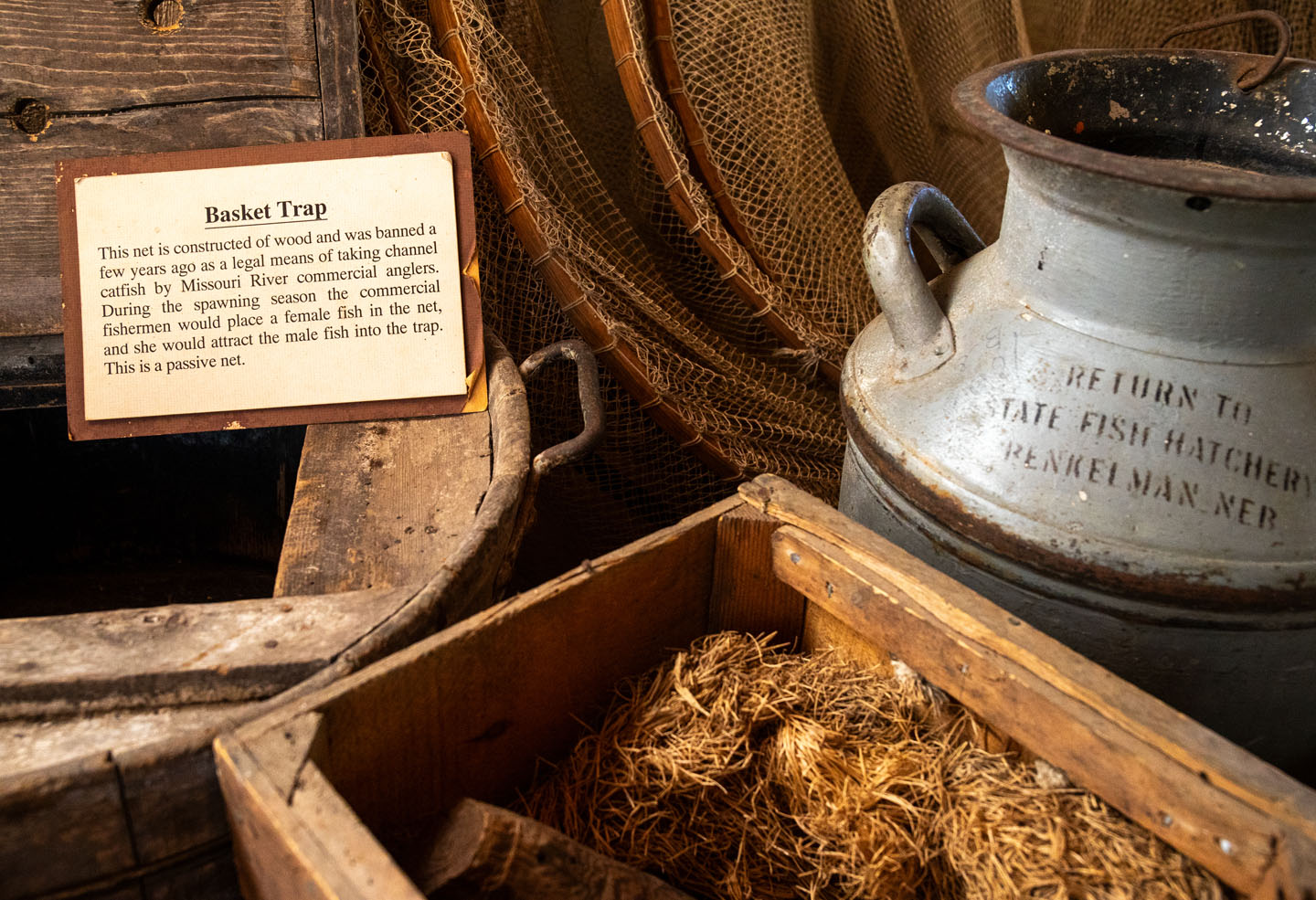 The Gretna Fish Hatchery Museum in Sarpy County displays items from Rock Creek and the state’s other hatcheries.