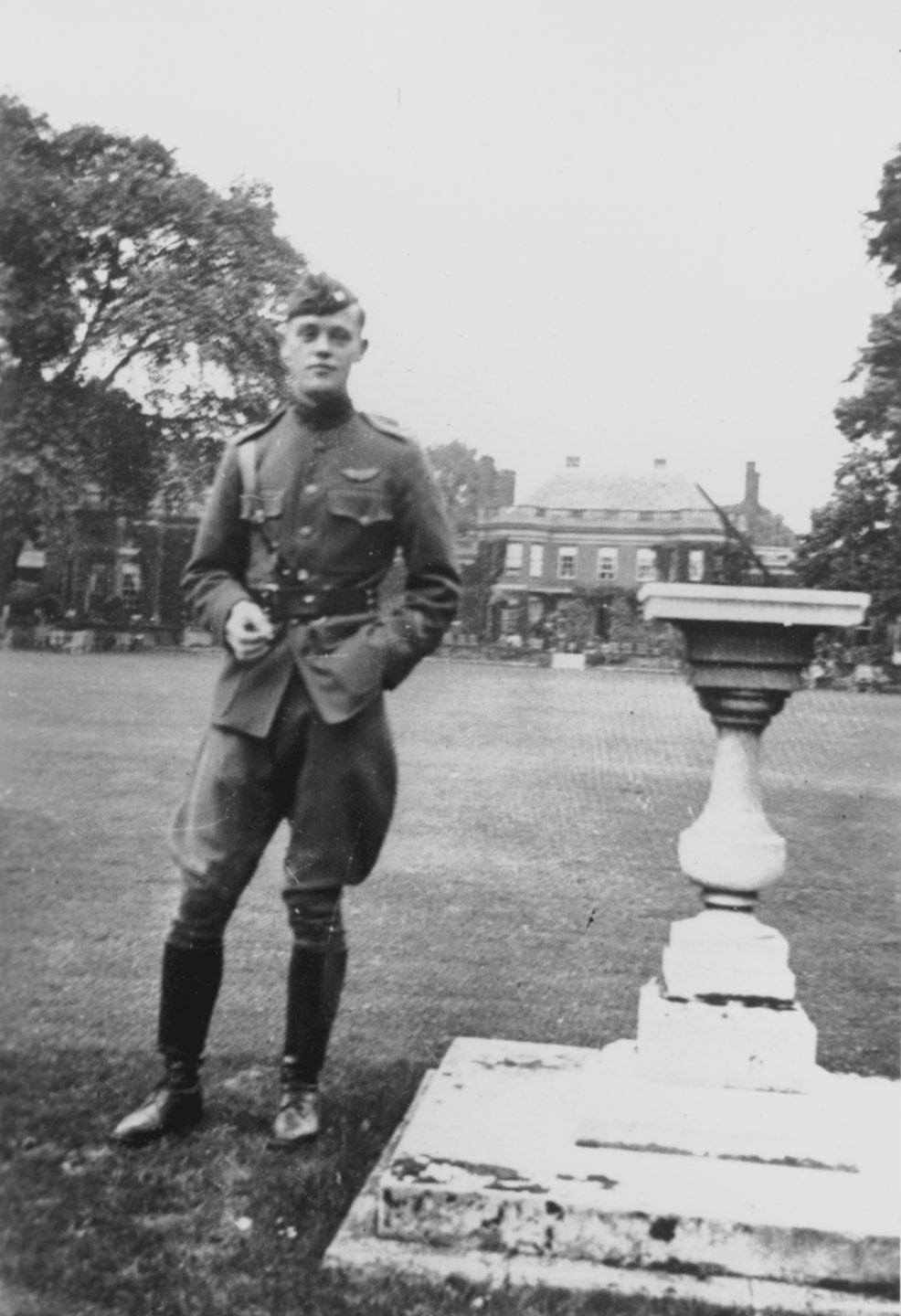 Ralston kept this photo of his friend and fellow Nebraskan Lt. Jarvis Offutt, who became Omaha’s first air casualty on Aug. 13, 1918. Fort Crook’s Offutt Field (now Offutt Air Force Base) was named in his honor.