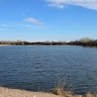 View of Bufflehead interstate lake.