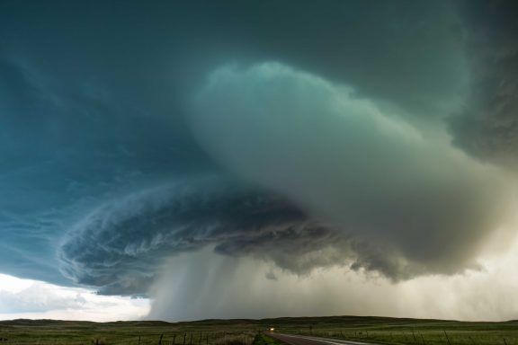 Supercell in the Sandhills.