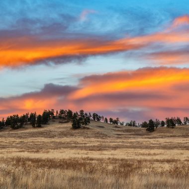 Sunset in Sioux County