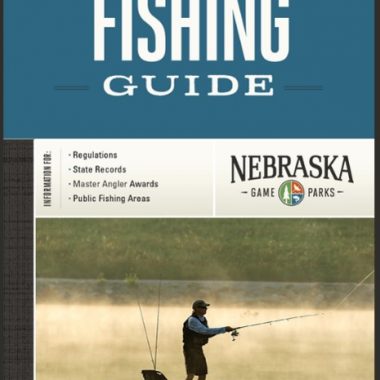 Cover of the 2025 Nebraska Fishing Guide.