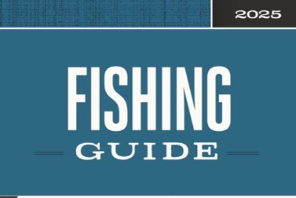 Cover of 2025 Nebraska Fishing Guide.