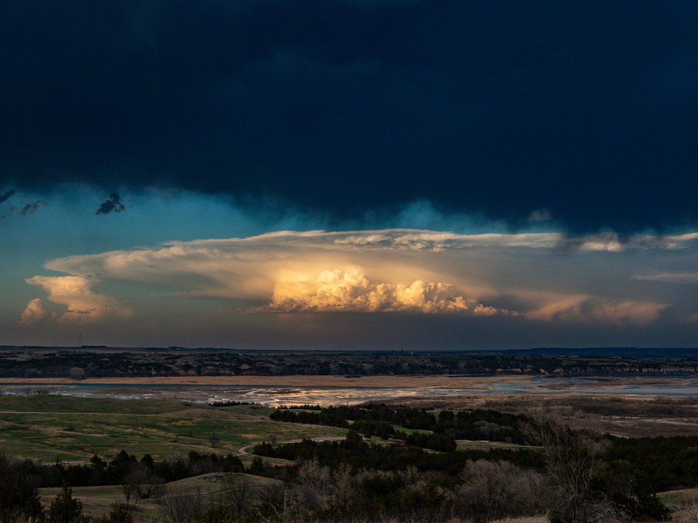 Landscape at Niobrara State Park.