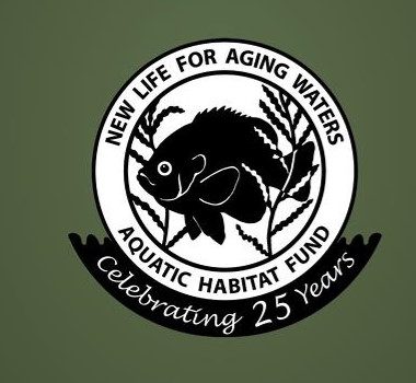 Nebraska Aquatic Habitat Program 25 Year Logo.