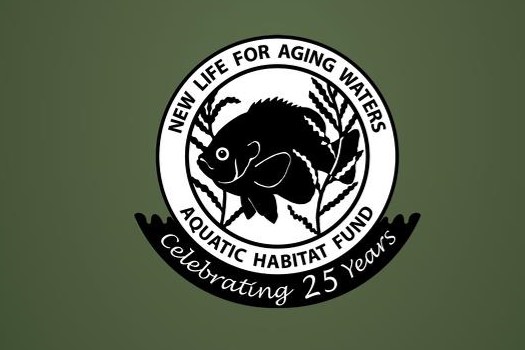 Nebraska Aquatic Habitat Program 25 Year Logo.