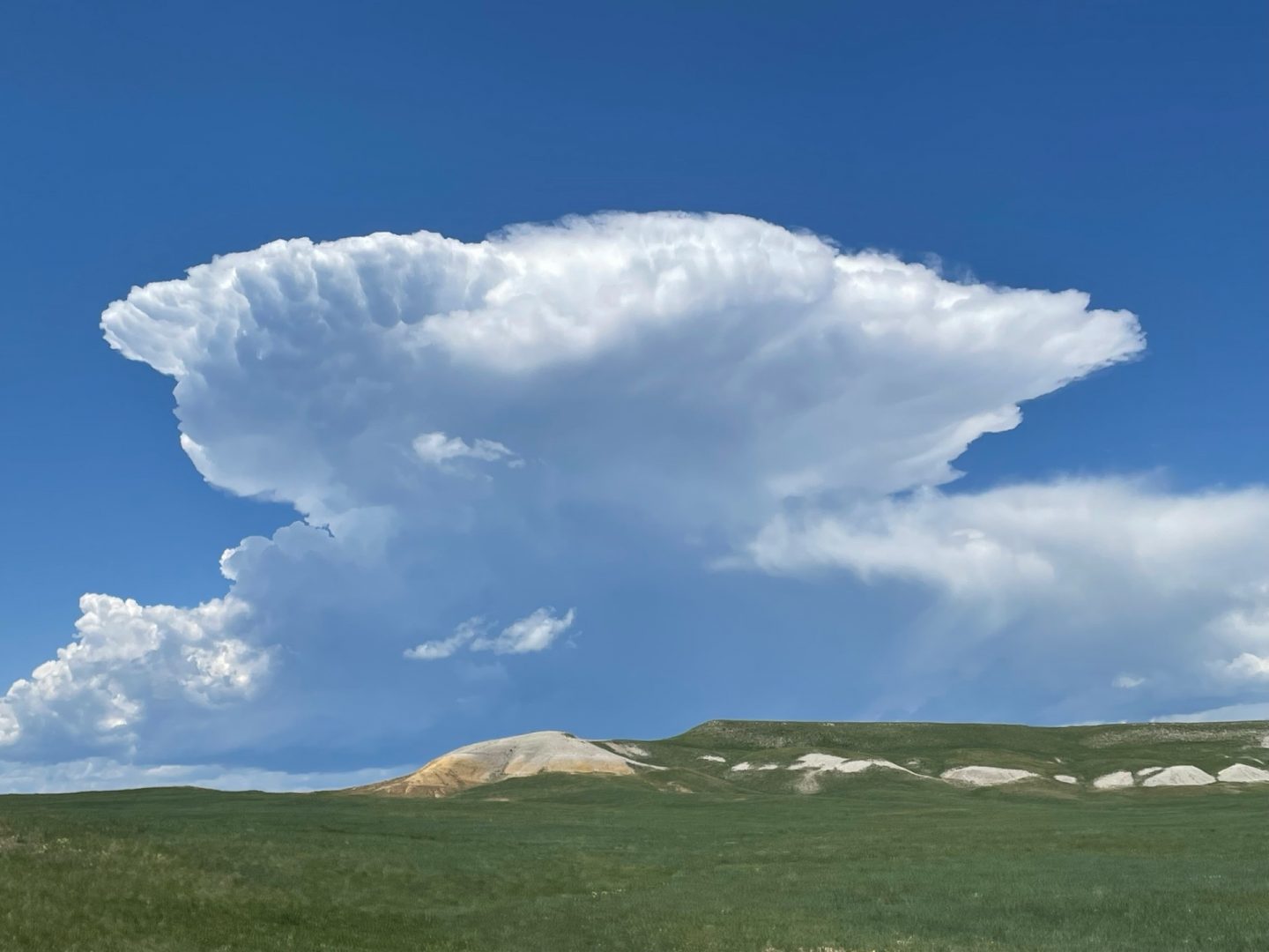 Cumulonimbus anvil cloud.