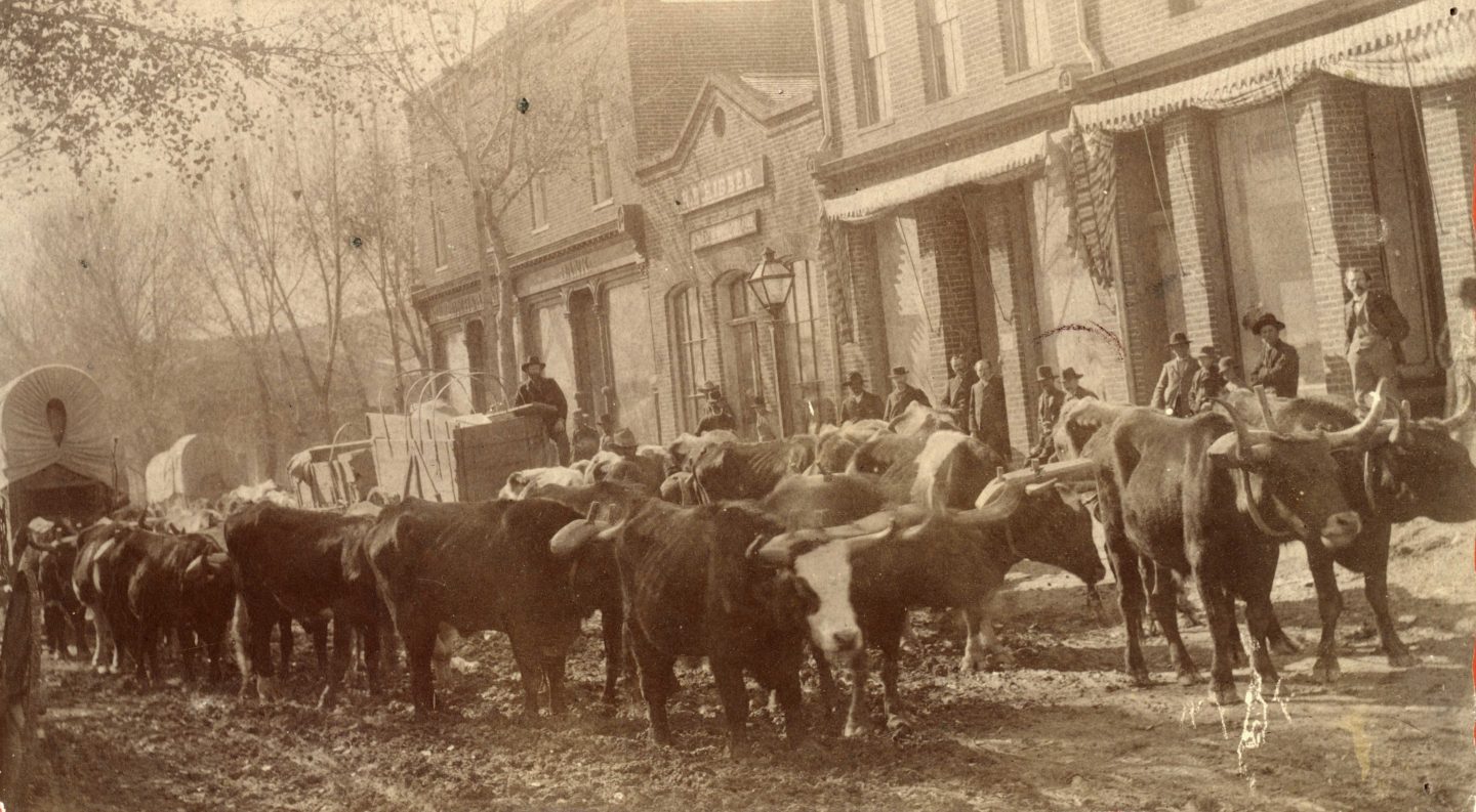 Nebraska City, ca. 1870.
