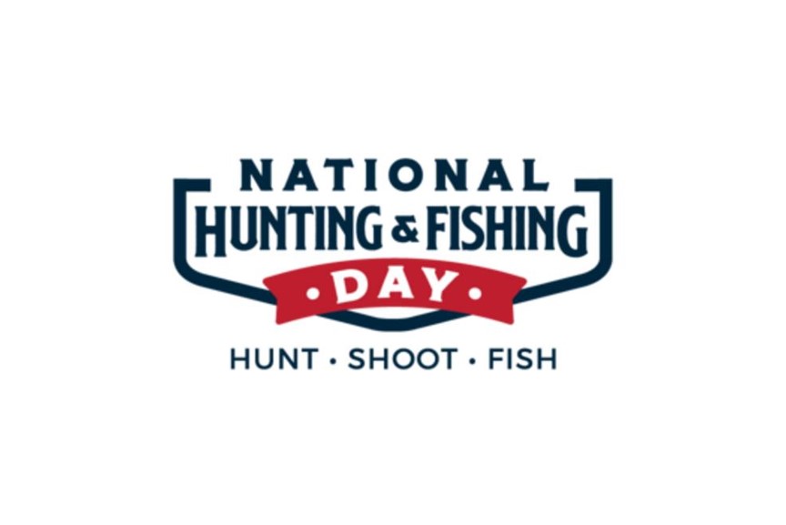 National Hunting and Fishing Day logo.