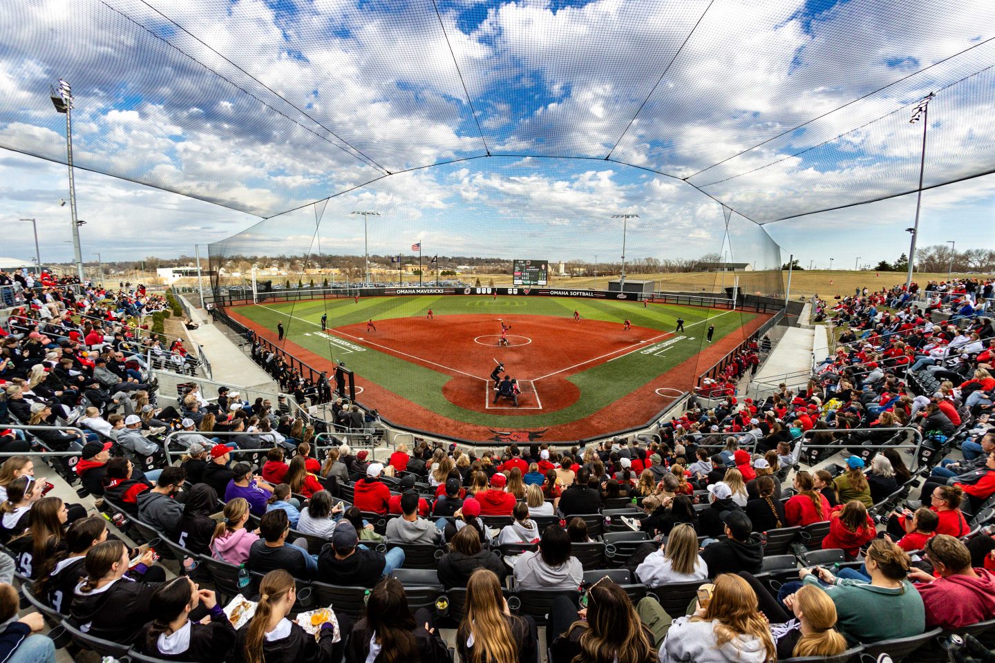 Jordy, seen here pitching against the University of Nebraska at Omaha at Connie Claussen Field in Omaha in 2025, is very familiar with throwing in front of a packed house.