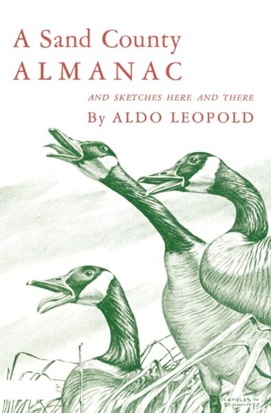 A Sand County Almanac book cover.