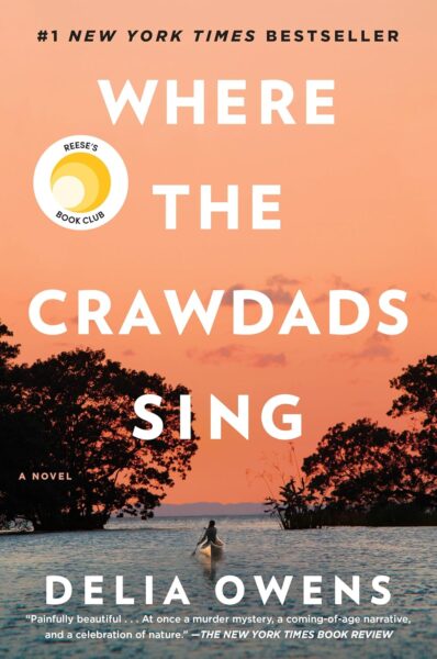 Where the Crawdads Sing book cover.