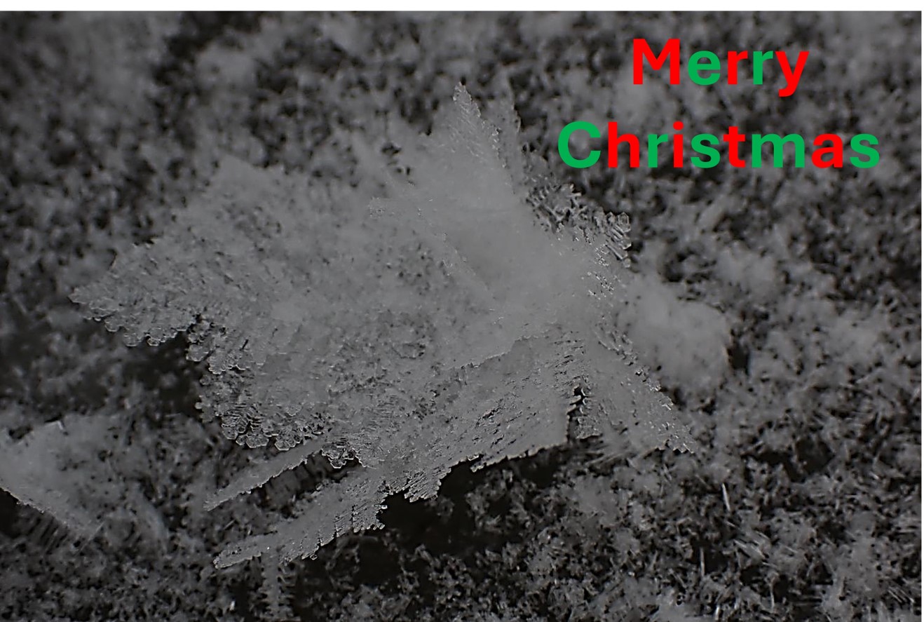 Ice crystals on a frozen lake.  Photo by Daryl Bauer, Nebraska Game & Parks Commission.