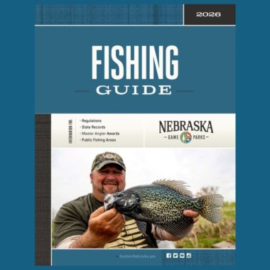 Cover of 2026 Nebraska Fishing Guide.