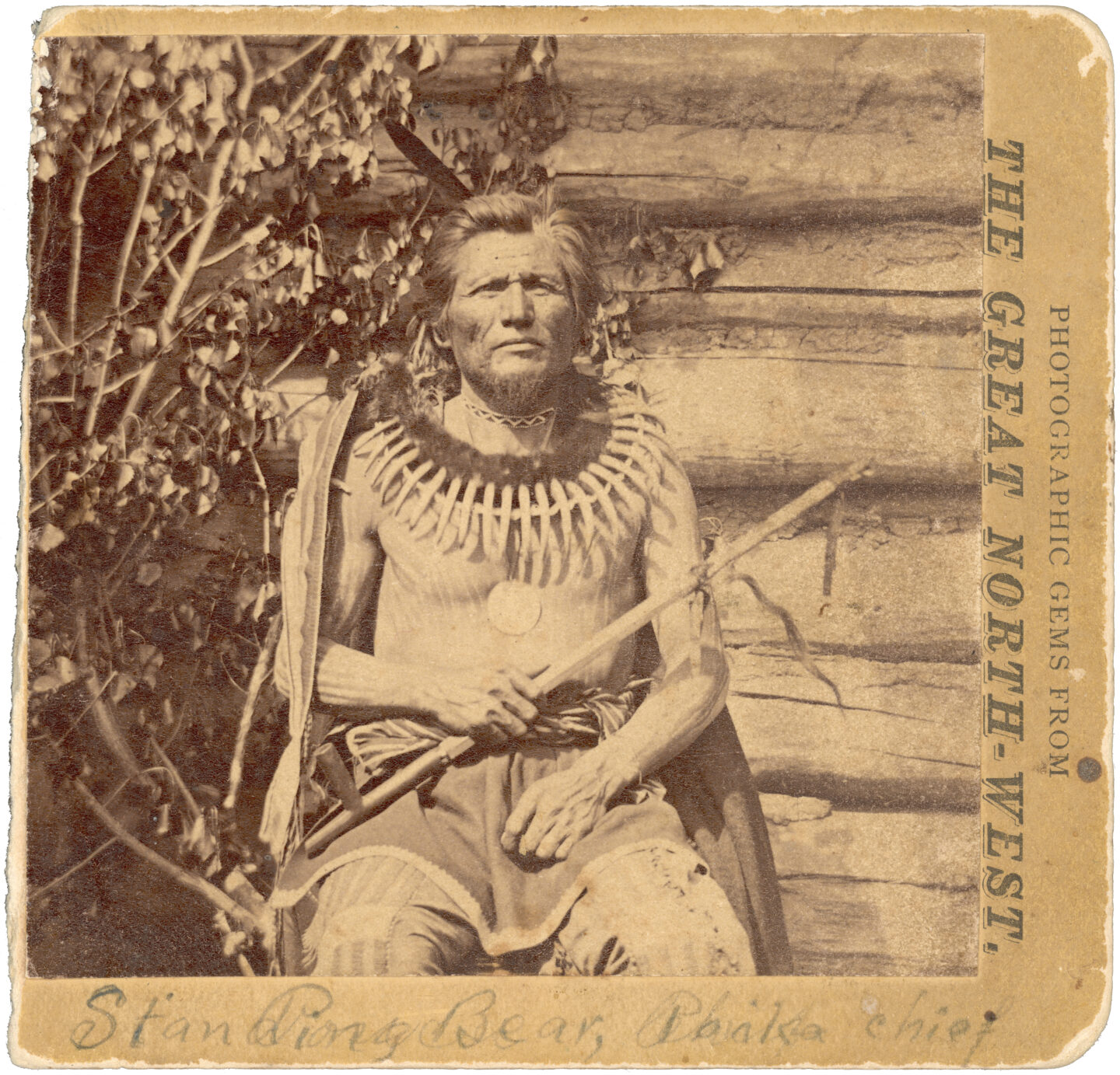 A later photo of Standing Bear.