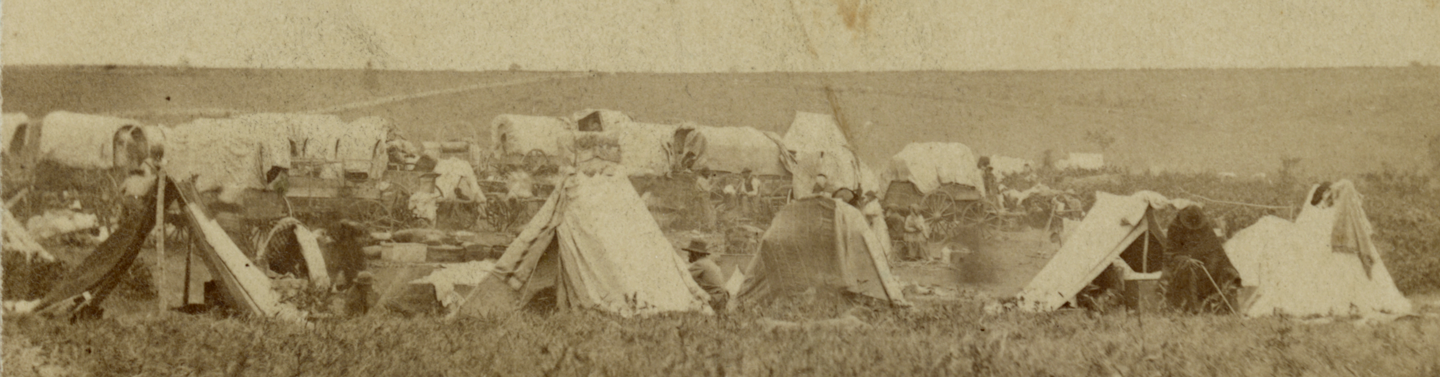Mormon Camp, Wyoming, Nebraska. NSHS RG3351-PH0-31.