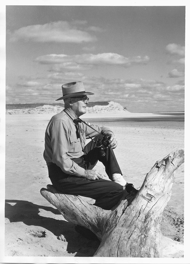 Loron Bunney was a game warden from 1925 to 1965.
