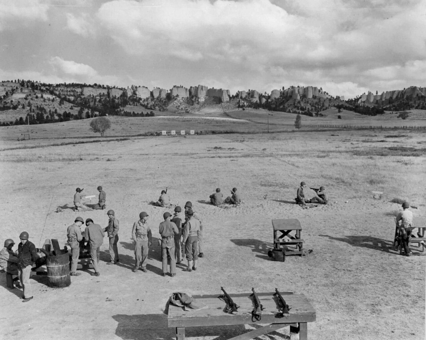 Fort Robinson has served multiple roles through the years, 
including a military training station after World War I,  ca. early 1900s.  NSHS, RG1517