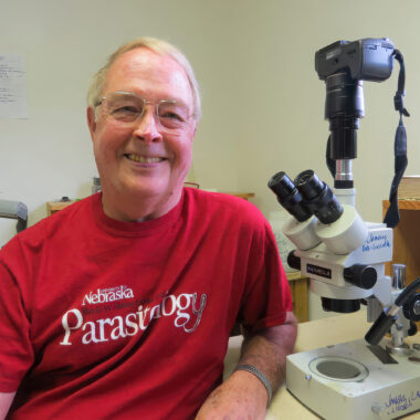 Nebraska parasitologist John Janovy Jr.